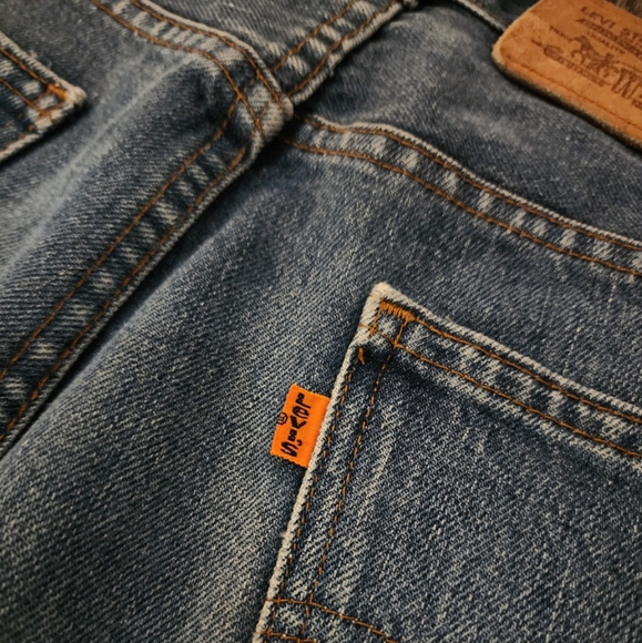Vintage x “made in Canada” 70s Levi’s Orange Tab No Watch Pocket Blue Jean - Picture 3 of 12